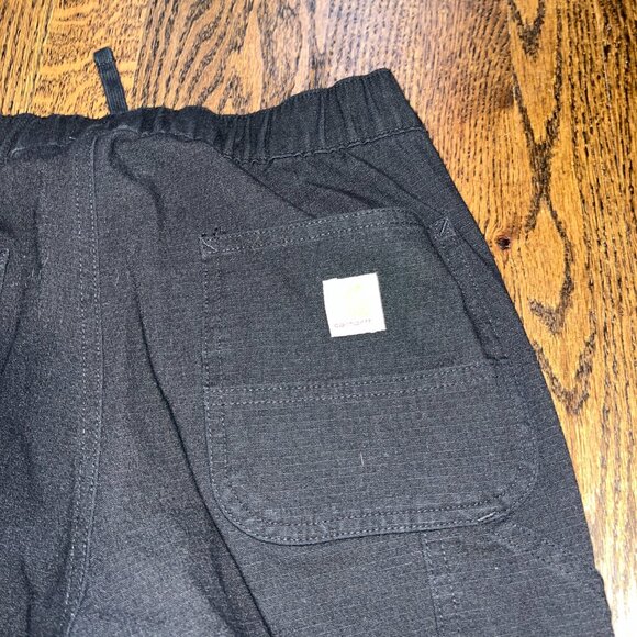 Carhartt women's BN6194-W ripstop jogger scrub pants black relaxed fit small 4/6 - Picture 7 of 7